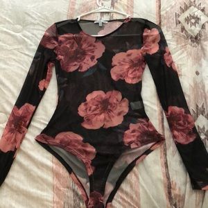 Cute floral one piece